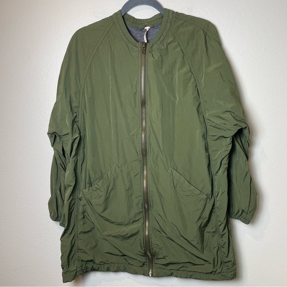 Free People Oversized Hoodless Parka Jacket - Picture 1 of 5